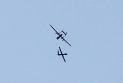 طائرات مسيّرة أمريكية فوق غزة لمراقبة وقف إطلاق النار