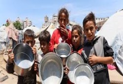مليون طفل في غزة بلا ماء أو غذاء كاف