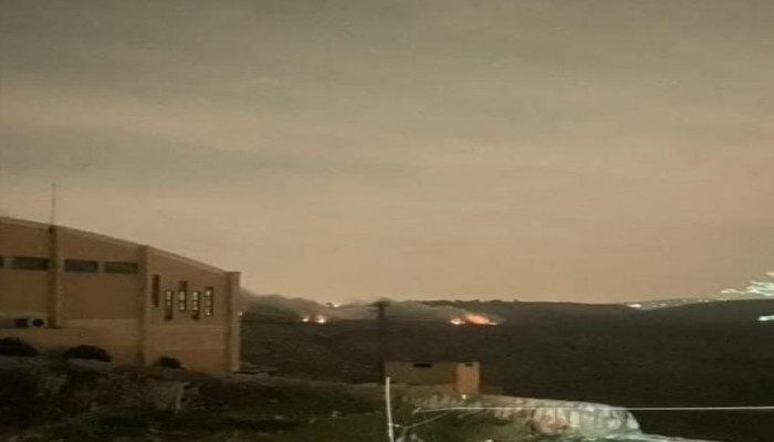 قصف صهيوني مكثف يستهدف بلدات جنوبي لبنان