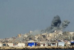 شهيد بنيران مسيّرة صهيونية وغارات وقصف مدفعي شرقي غزة