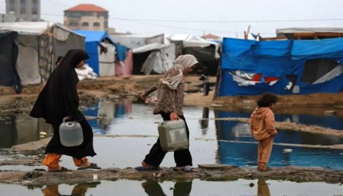 حماس تحذر من تفاقم الكارثة الإنسانية بغزة جراء منخفض جوي جديد