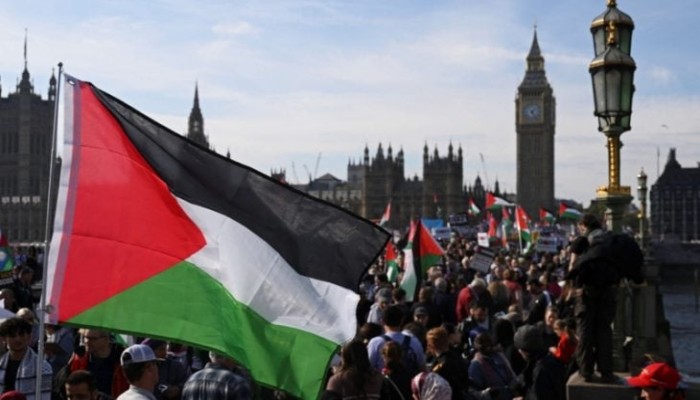 دعوات لقمع هتافات الحرية لفلسطين في مظاهرات بريطانيا