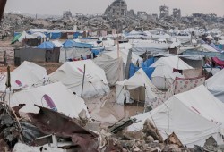 17 شهيدا في غرة بسبب المنخفضات الجوية