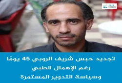 قضاء الانقلاب يجدد حبس شريف الروبي وآخرين 45 يومًا