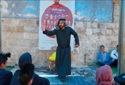 رحيل حكواتي فلسطين حمزة العقرباوي