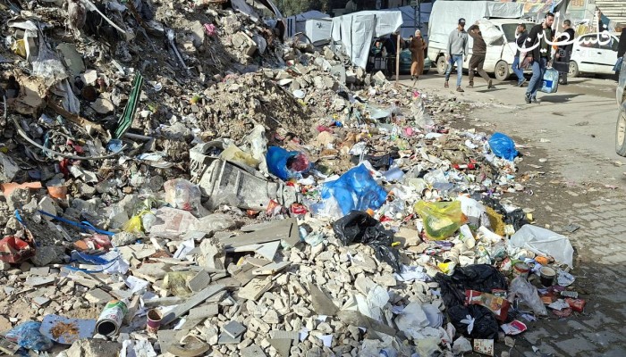 تحذير من كارثة صحية في غزة بسبب التلوث والركام