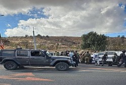 إصابة صهيوني بعملية دعس في رام الله