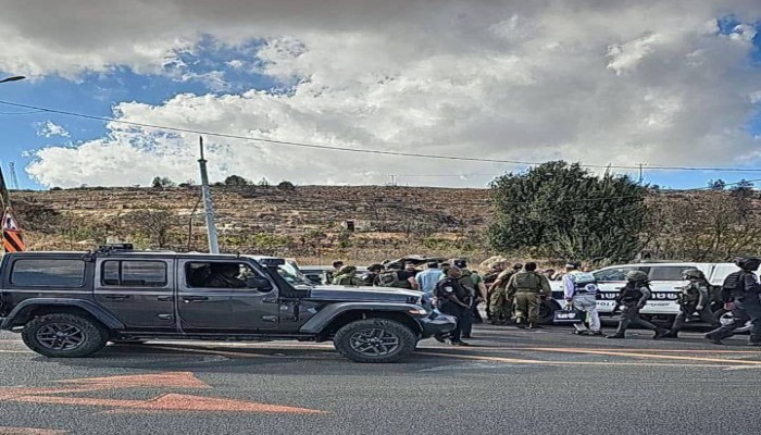 إصابة صهيوني بعملية دعس في رام الله