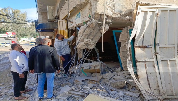 جيش الاحتلال يواصل تدمير مخيم نور شمس في طولكرم