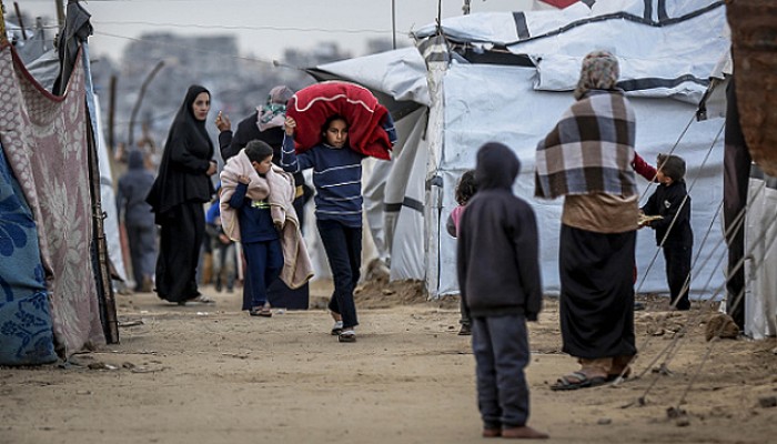 ارتفاع وفيات البرد في مخيمات غزة إلى 21 شهيدًا