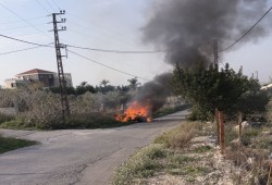 قصف صهيوني لبلدة زبقين بجنوب لبنان