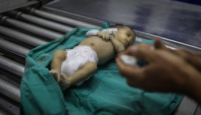 استشهاد رضيعة في غزة متأثرة بالبرد القارس