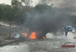 استشهاد مواطن بقصف صهيوني في جنوب لبنان