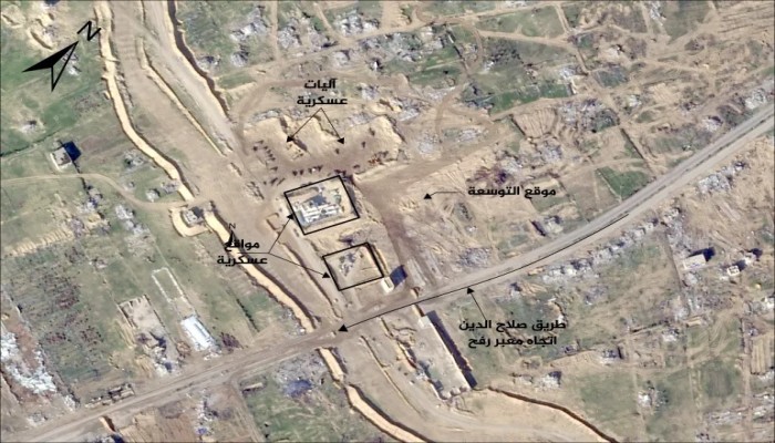 الأقمار الاصطناعية تكشف توسعة عسكرية للاحتلال في رفح
