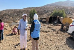 تهجير900 فلسطيني في الضفة المحتلة خلال شهر