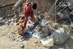 الأونروا تجمع 5 آلاف طن من النفايات الصلبة في غزة