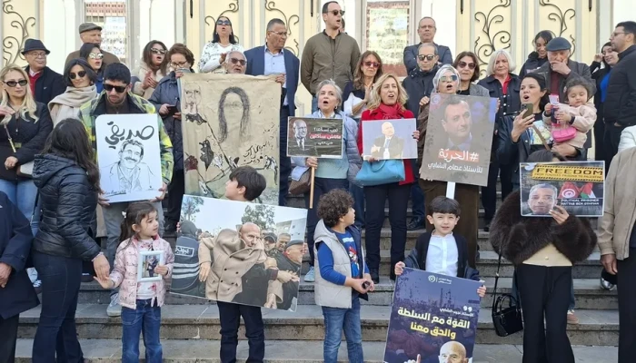 تونس..  وقفة تضامنية لعائلات السجناء السياسيين