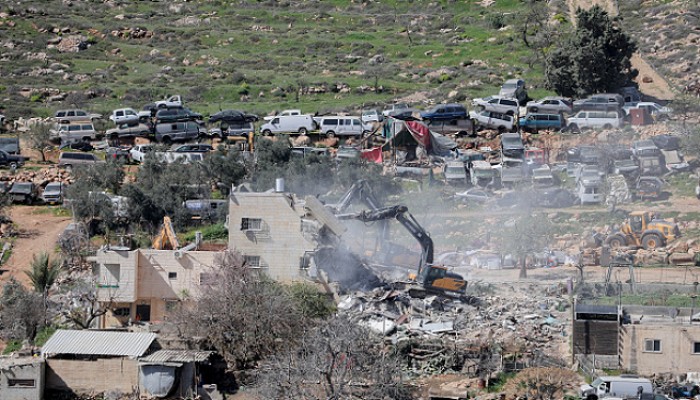 سلطات الاحتلال تهدم 4 منازل في حي البسان جنوبي القدس
