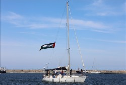 سفن مشاركة في أسطول الصمود العالمي تتحرك من إيطاليا