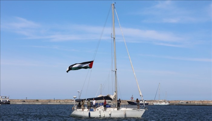 سفن مشاركة في أسطول الصمود العالمي تتحرك من إيطاليا