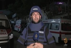 الاحتلال يغتال محمد وشاح مراسل الجزيرة مباشر بغزة
