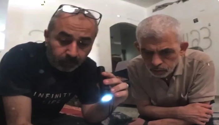 مشاهد جديدة للشهيدين السنوار وقائد كتيبة تل السلطان