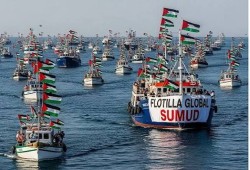 أسطول الصمود يقترب من اليونان لكسر حصار غزة