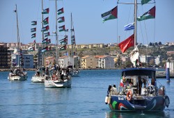 أسطول كسر حصار غزة يقترب والاحتلال يتأهب للاعتراض