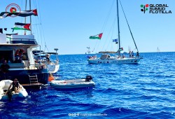 خمس سفن بأسطول الصمود تنطلق من اليونان لكسر حصار  غزة