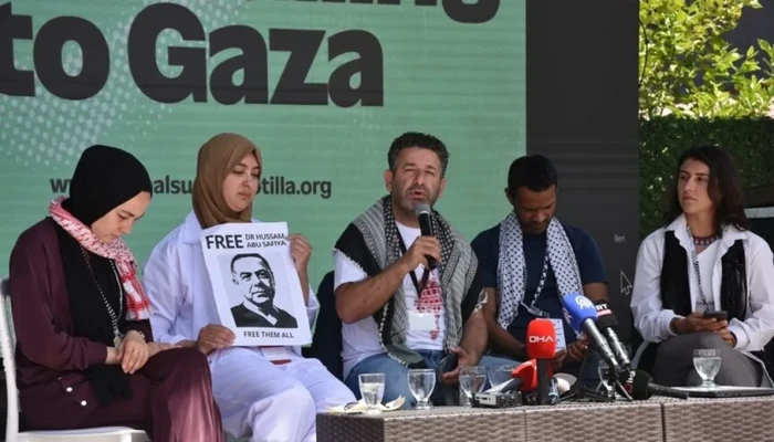 54 سفينة بأسطول الصمود تنطلق من تركيا نحو غزة