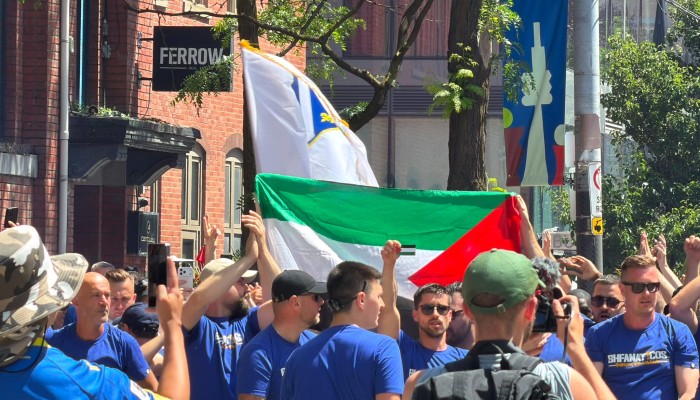 جماهير البوسنة تهتف لفلسطين في افتتاح المونديال