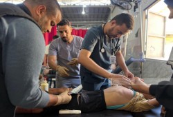 32 شهيدًا ومصابا بمستشفيات غزة خلال 48 ساعة