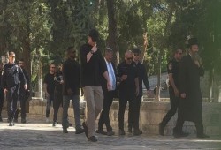 الإرهابي بن غفير يقتحم الأقصى ويؤدي طقوسًا تلمودية