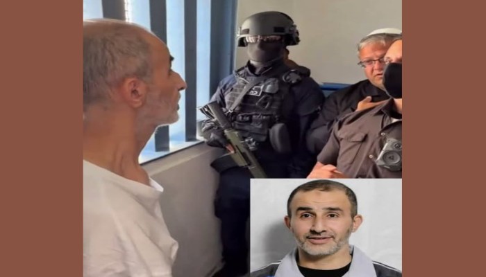 الإرهابي بن غفير يستخدم الأسرى للدعاية الانتخابية