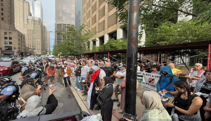 آلاف المتظاهرين في مدن أمريكية يطالبون بوقف حرب غزة ومقاطعة الاحتلال