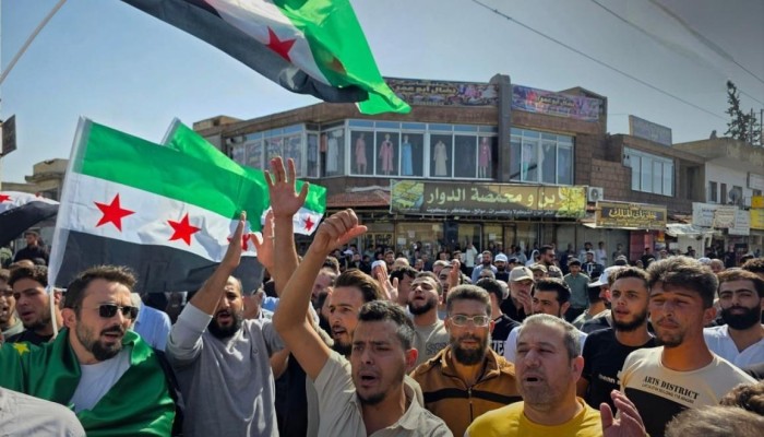 مظاهرات في سورية تنديداً بالتوغلات الصهيونية